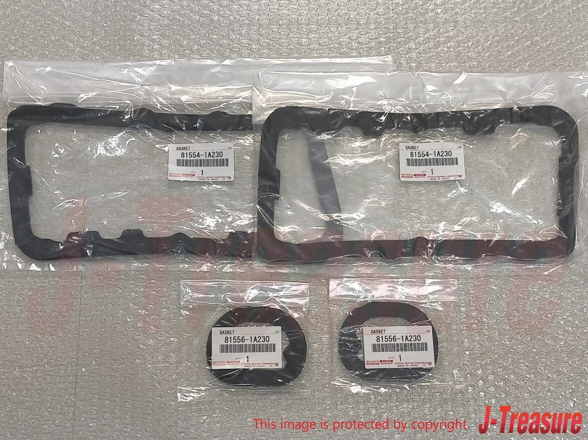 TOYOTA LEVIN TRUENO AE86 Genuine 3door Tail Lamp Light Gasket RH & LH Set OEM