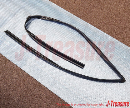 TOYOTA LAND CRUISER UZJ100 '98-07 Genuine Front Door Glass Run RH & LH Set OEM