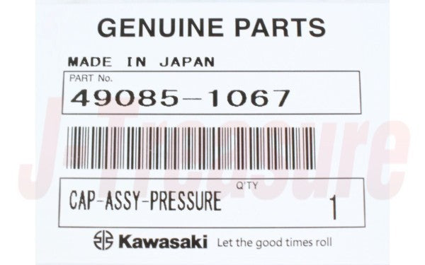 KAWASAKI VULCAN 500 EN500A EN500C '90-09 Genuine Pressure Cap Assy 49085-1067