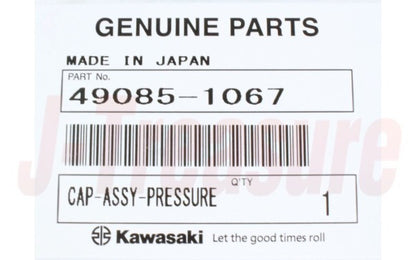 KAWASAKI VULCAN 500 EN500A EN500C '90-09 Genuine Pressure Cap Assy 49085-1067