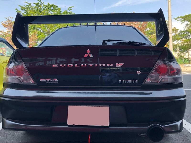 MITSUBISHI LANCER EVOLUTION VII Evo7 CT9A Genuine Rear Emblem Badge MR598152 OEM
