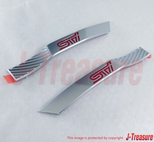 SUBARU IMPREZA WRX STI GVB 11-14 Genuine Front Fender Garnish Molding RH LH Set