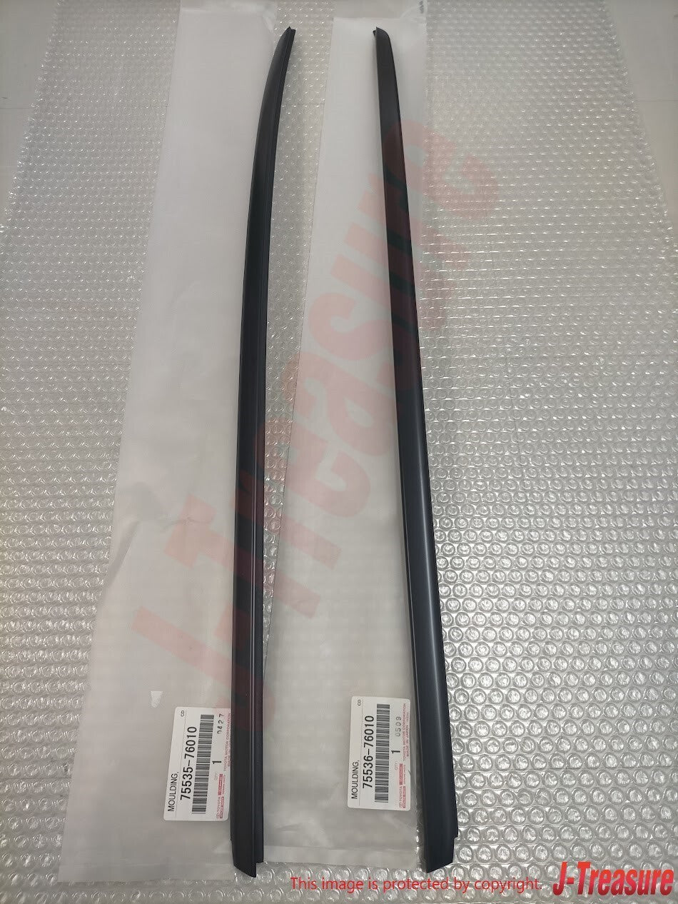 LEXUS CT200h ZWA10 11-17 Genuine Outside Windshield Moulding RH & LH Set OEM