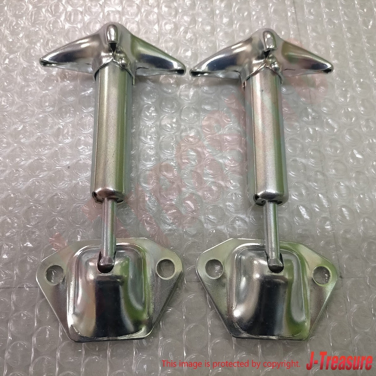 TOYOTA LAND CRUISER BJ40 FJ40 Genuine Windshield Hood Catch Set 53504-90300 OEM