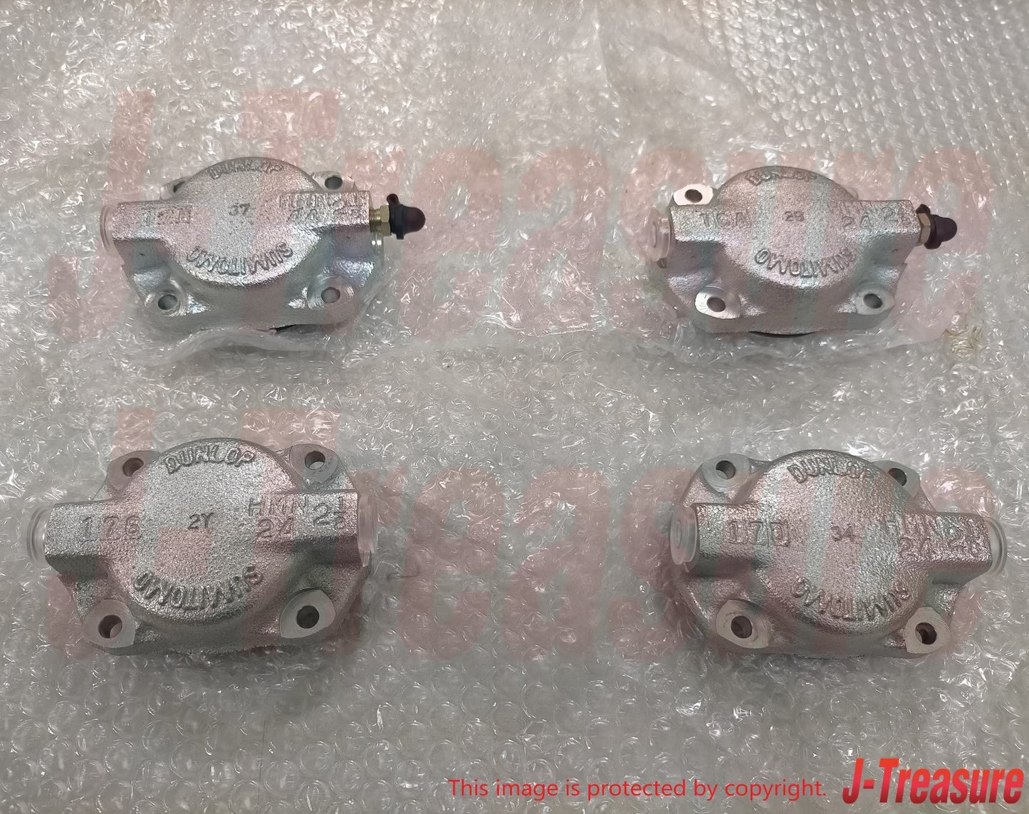 NISSAN DATSUN SR311 '63-67 Genuine F/Brake Caliper Piston Cylinder In & Out Set