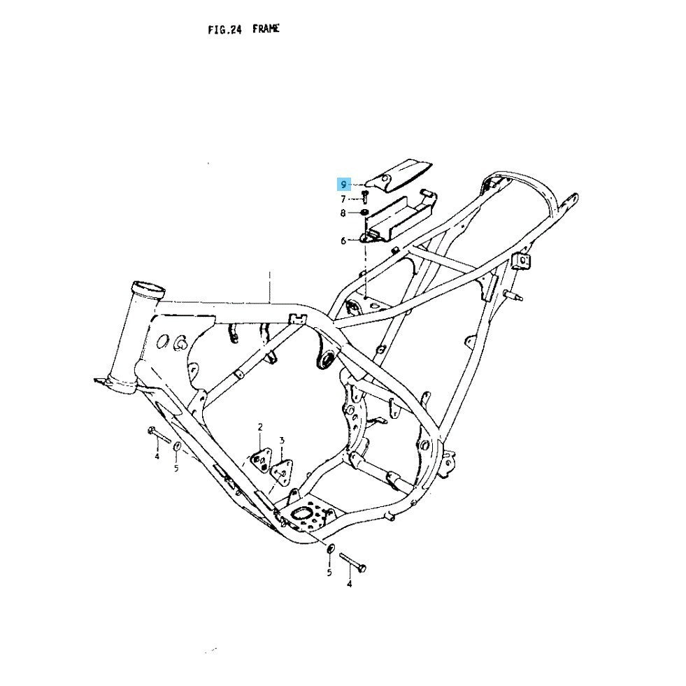SUZUKI TS250 '71-81 TS185 '71-76 '80-81 Genuine Tool Set Assy 09800-21028 OEM