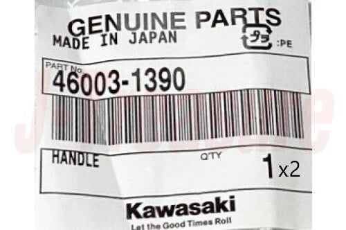 KAWASAKI NINJA 500R EX500D 1994-2009  Genuine Handle 46003-1390 RH & LH Set OEM