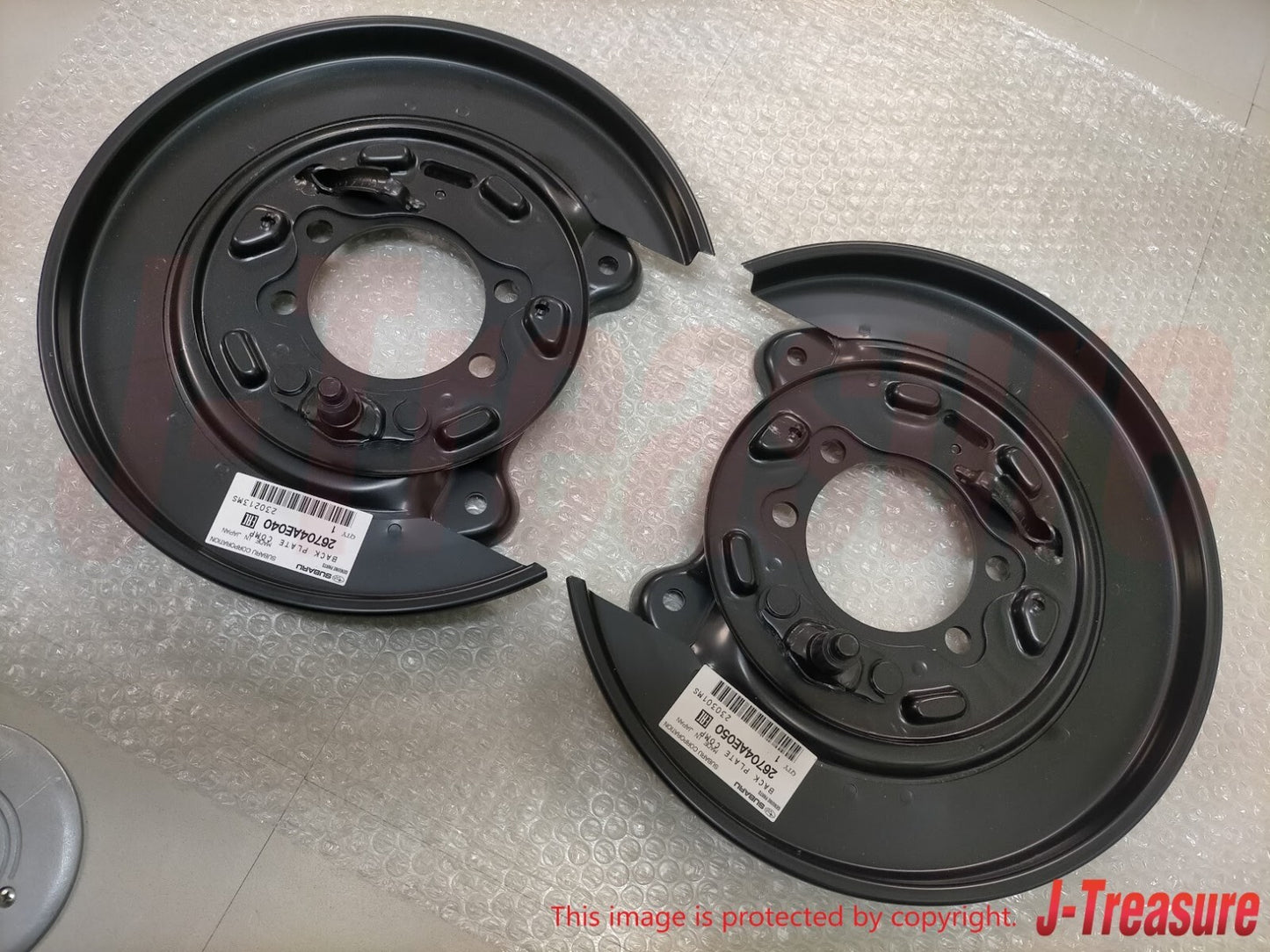 SUBARU LEGACY BH5 00-09 Genuine Rear Brake Splash Shield RH & LH Set OEM