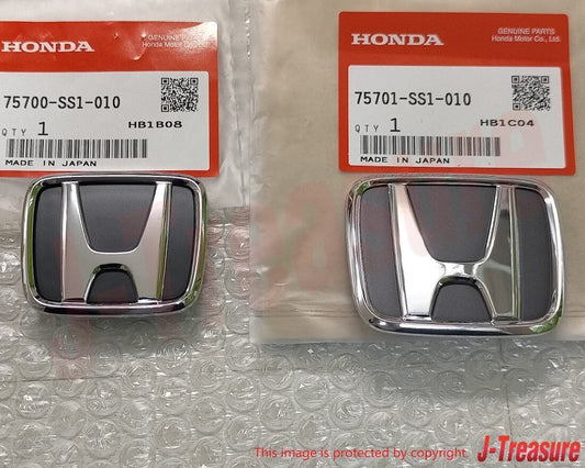 HONDA BEAT PP1 Genuine Emblem Badge Front & Rear 75700-SS1-010 75701-SS1-010 OEM