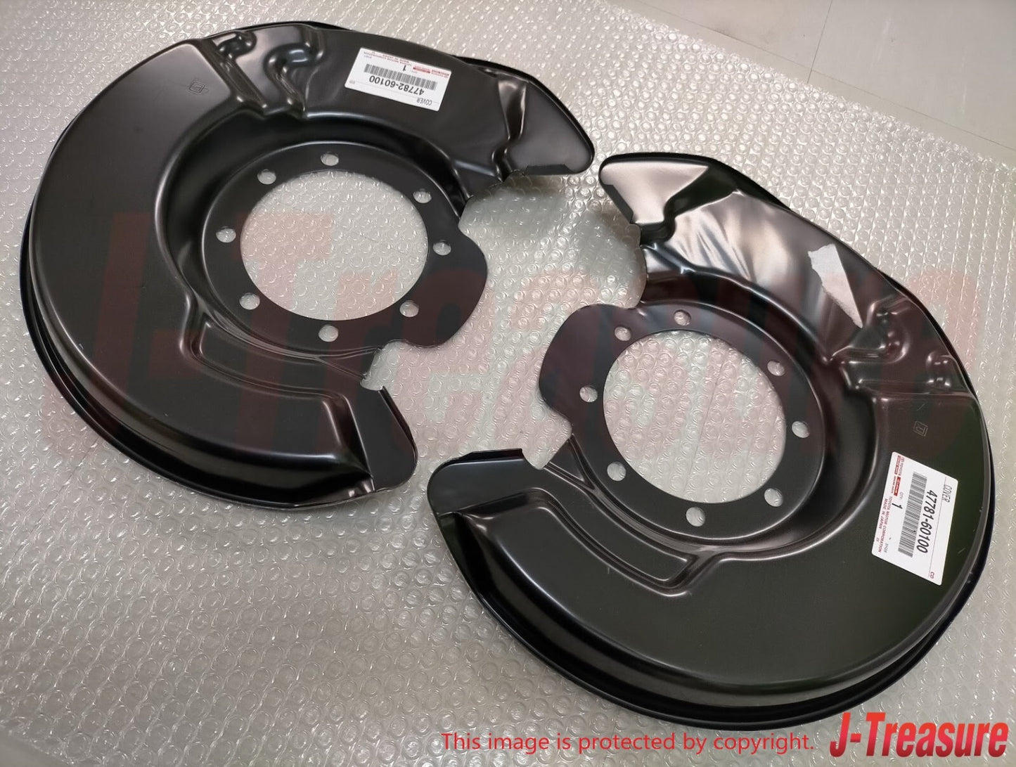 TOYOTA LEXUS LX450 FZJ80 93-97 Genuine Disc Brake Dust Cover F/RH & LH Set OEM