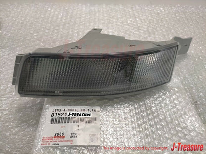 TOYOTA MR2 SW20 SW20L Genuine Front Turn Signal Lamp Right & Left Clear Lens OEM