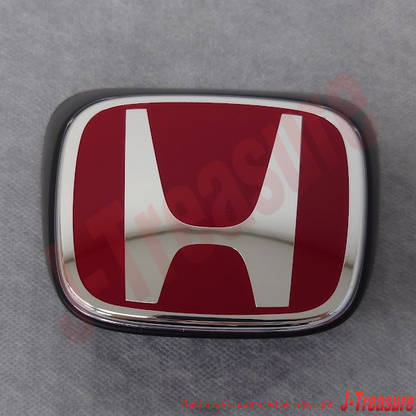HONDA INTEGRA TYPE-R DC5 2005-2006 Genuine Red "H" Emblem Badge Front & Rear OEM