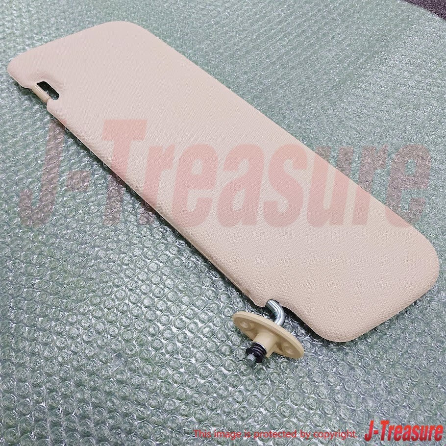 TOYOTA PICKUP TRUCK 1979-1983 Genuine Sunvisor Tan Beige Right & Left Set OEM