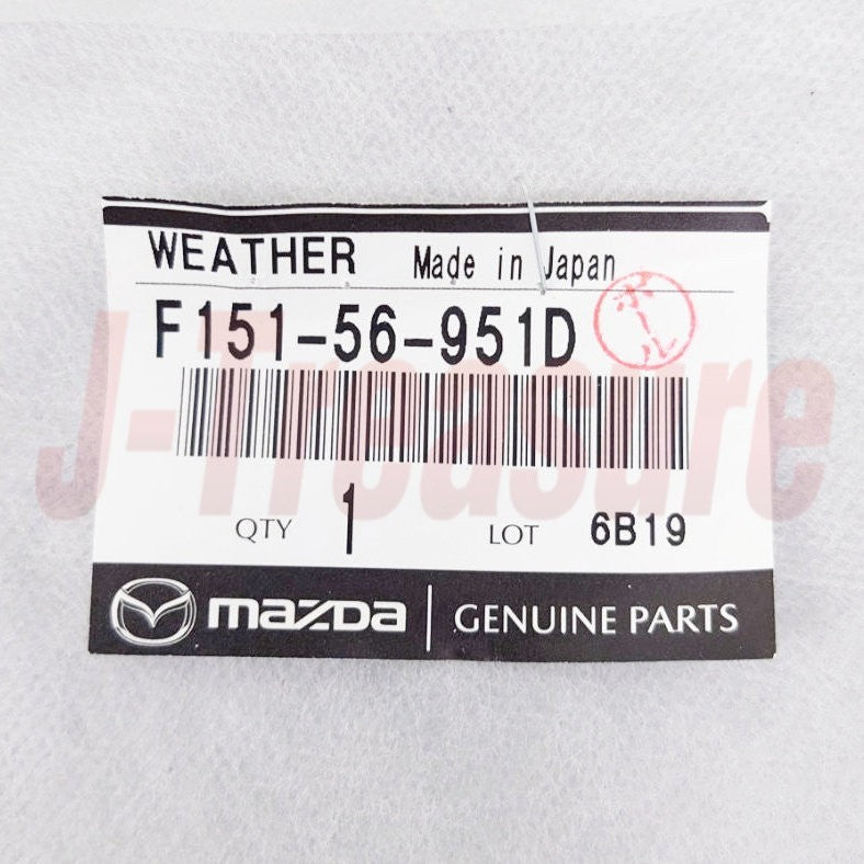 MAZDA RX-8 SE3P 2004-2011 Genuine Trunk Lid Weatherstrip F151-56-951D OEM