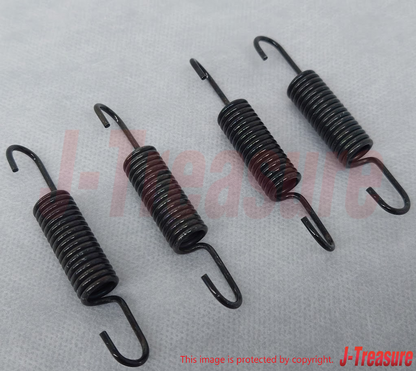 SUZUKI RM250 1976-1981 Genuine Muffler Spring 09443-11002 x4 Set OEM
