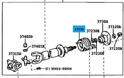 TOYOTA HILUX T100 TACOMA Genuine Drive Shaft Bearing Assy Center Support No.1
