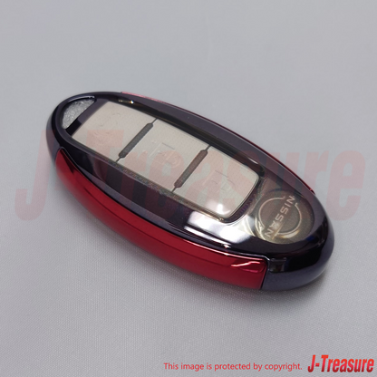 NISSAN Genuine nismo Fan Intelligent Key Cover Full Cover Red Chrome KWA10-60N10