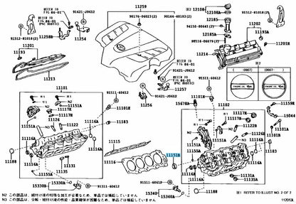 TOYOTA LEXUS Genuine Camshaft Setting Oil Seal 90311-71002 OEM