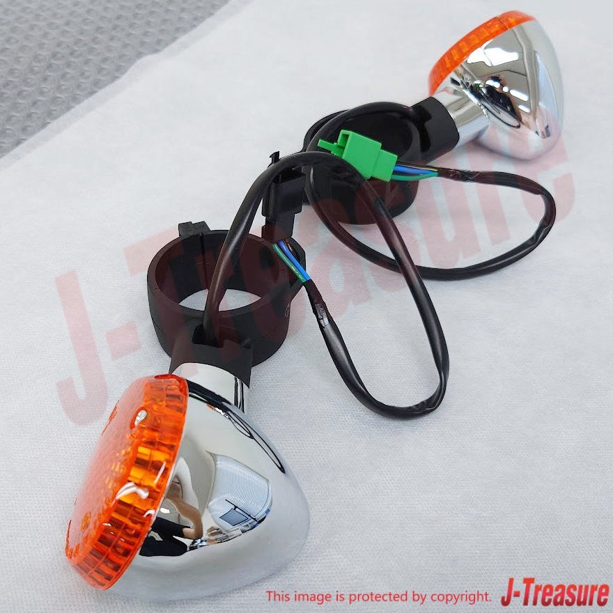 KAWASAKI VULCAN 1600 MEAN STREAK VN1600 04-08 Genuine Fr/Signal Lamp RH & LH Set