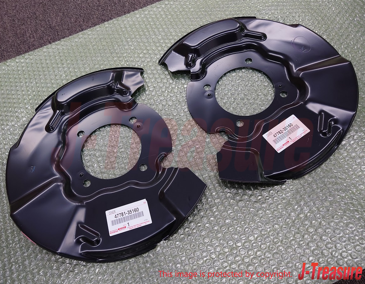 TOYOTA 4RUNNER 03-09 FJ CRUISER 07-14 Front Brake  Splash Shield RH & LH Set OEM