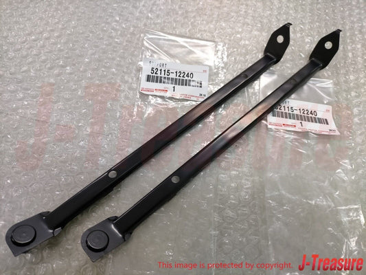 TOYOTA LEVIN TRUENO AE86 Genuine Front Bumper Side Support 2set 52115-12240 OEM