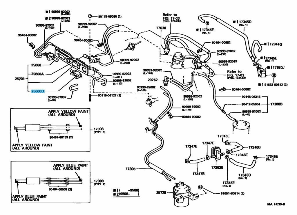 TOYOTA CAMRY MCV 1993-1996 Genuine Vacuum Switching Valve No2 90910-12080 OEM