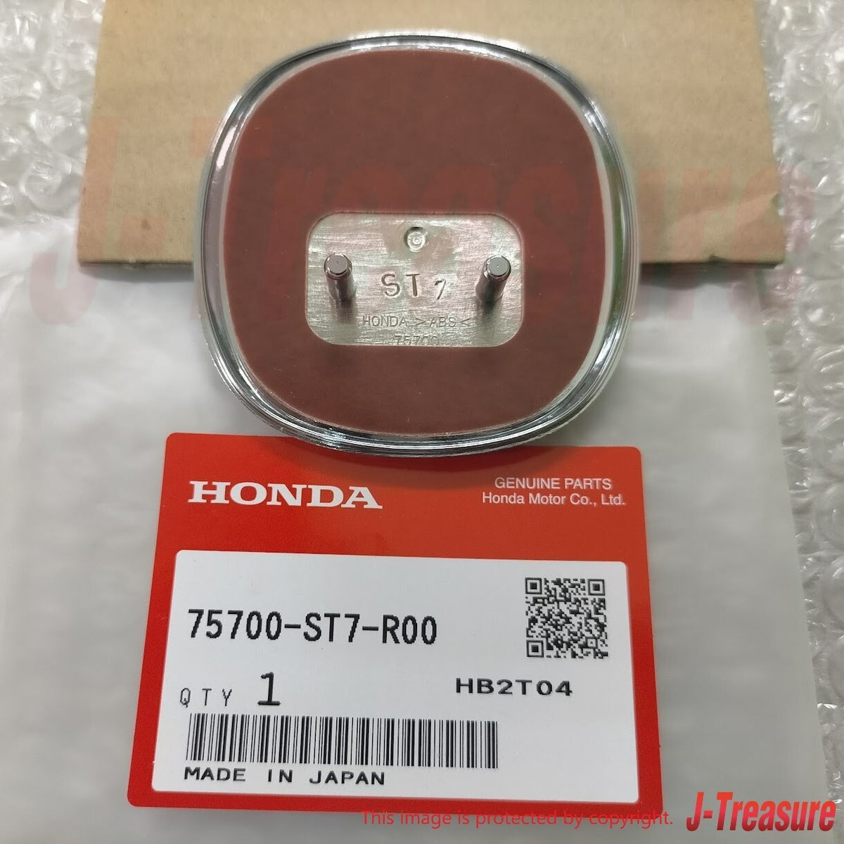HONDA ACURA INTEGRA TYPE-R DC2 97-01 Genuine "A" Emblem Red Front & Rear Set OEM