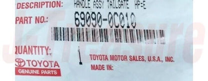 TOYOTA TUNDRA UCK30 UCK40 VCK40 00-06 Genuine Tail Gate Handle 69090-0C010 OEM