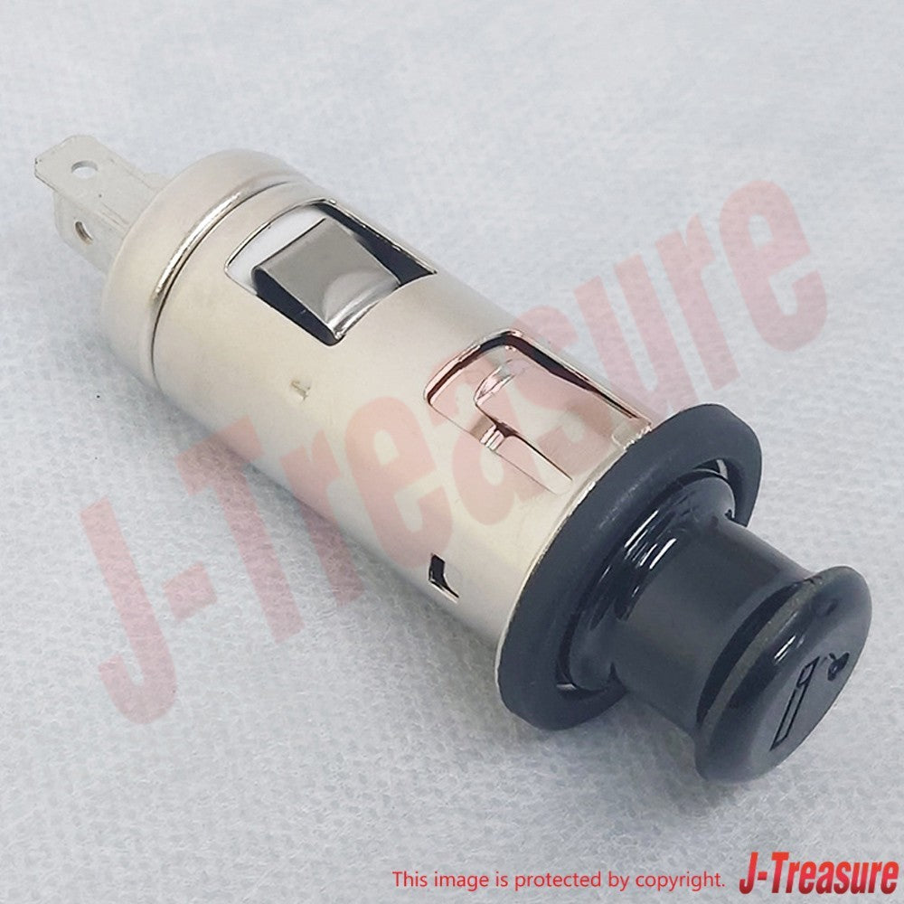 NISSAN SKYLINE GT-R BNR34 Genuine Cigarette Lighter Complete & Ring Set OEM