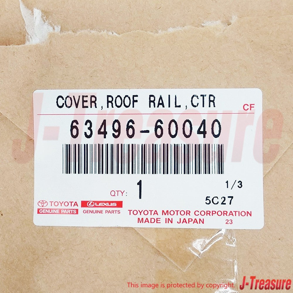 TOYOTA LAND CRUISER UZJ100 '03-07 Genuine Center Roof Rack Leg Cover RH & LH Set