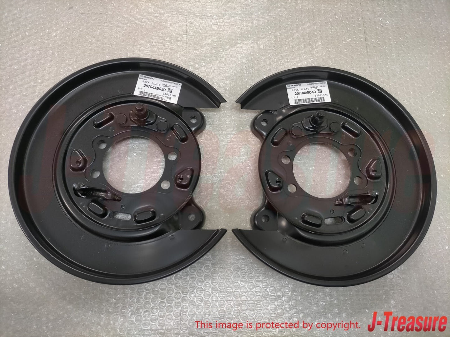 SUBARU LEGACY BH5 00-09 Genuine Rear Brake Splash Shield RH & LH Set OEM