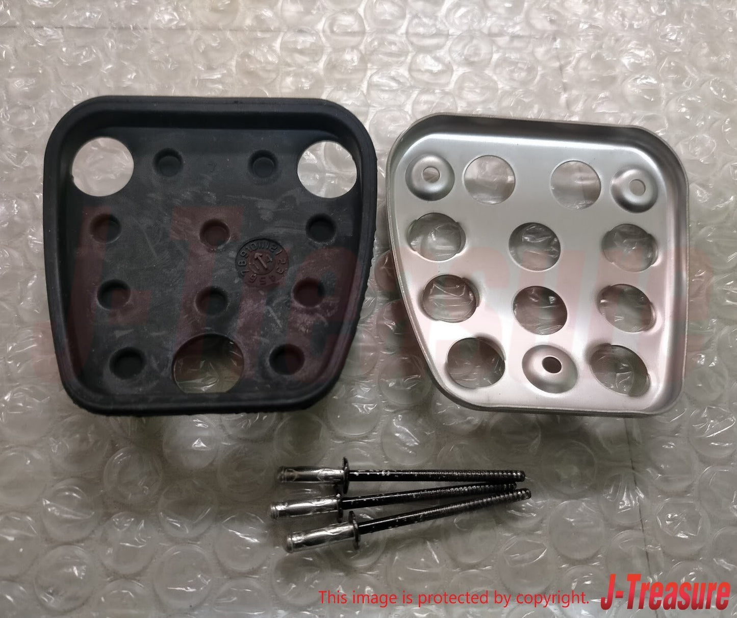 HONDA CIVIC FD2 10-15 Genuine Brake Clutch Pedal Cover 46545-SNW-J21 x2 Set OEM