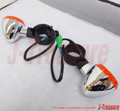 KAWASAKI VULCAN 1600 MEAN STREAK VN1600 04-08 Genuine Fr/Signal Lamp RH & LH Set