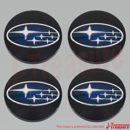 SUBARU WRX VAG 16-17 Genuine Aluminium Wheel Center Cap 28821VA020 x4 Set OEM
