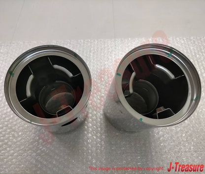 TOYOTA 86 GT86 FR-S ZN6 SUBARU BRZ ZC6 Genuine Exhaust Muffler Cut Tip 2set OEM