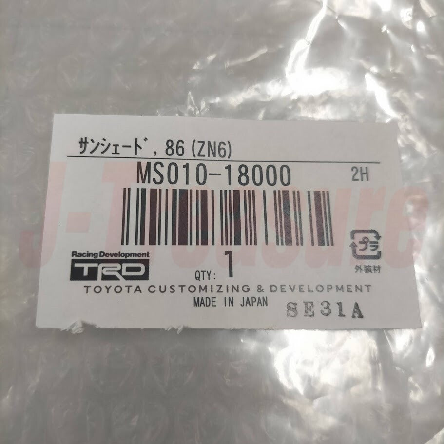 TOYOTA GT 86 FR-S ZN6 13-16 Genuine TRD Front Windshield Sunshade MS010-18000