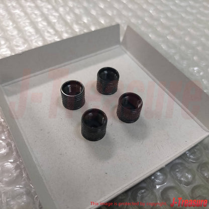 SUBARU BRZ ZD8 2021- Genuine STI Wheel Valve Cap Set Black ST28102Z2000 OEM