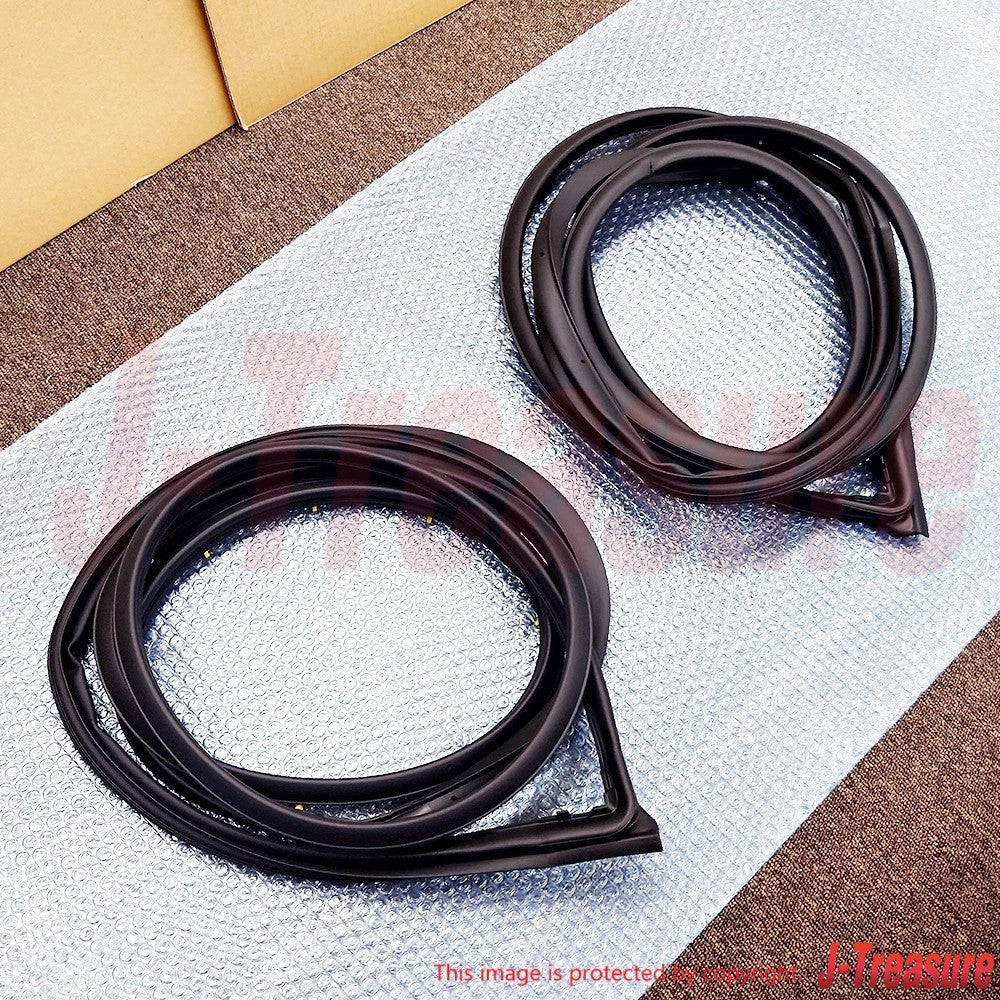 TOYOTA LAND CRUISER FZJ100 '98-07 Genuine Front Door Weatherstrip RH & LH Set