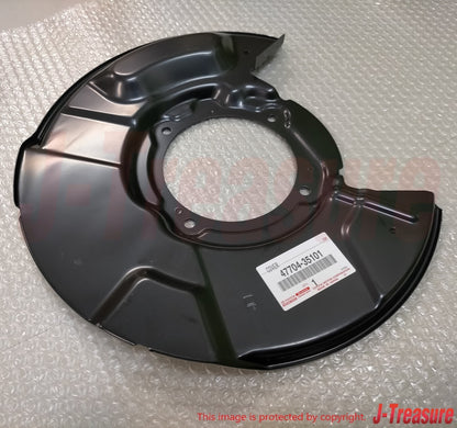 TOYOTA 4RUNNER KZN18# 96-02 Genuine Front Brake Dust Shield LH 47704-35101 OEM
