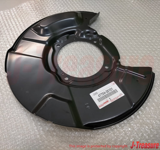 TOYOTA 4RUNNER KZN18# 96-02 Genuine Front Brake Dust Shield LH 47704-35101 OEM