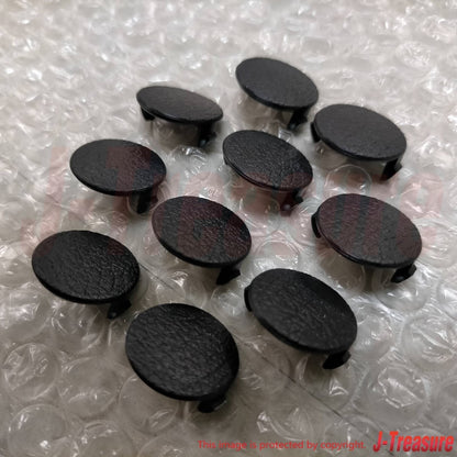 TOYOTA Genuine Interior Trim Board Hole Plug Black 90950-01503-C0 Set of 10 OEM