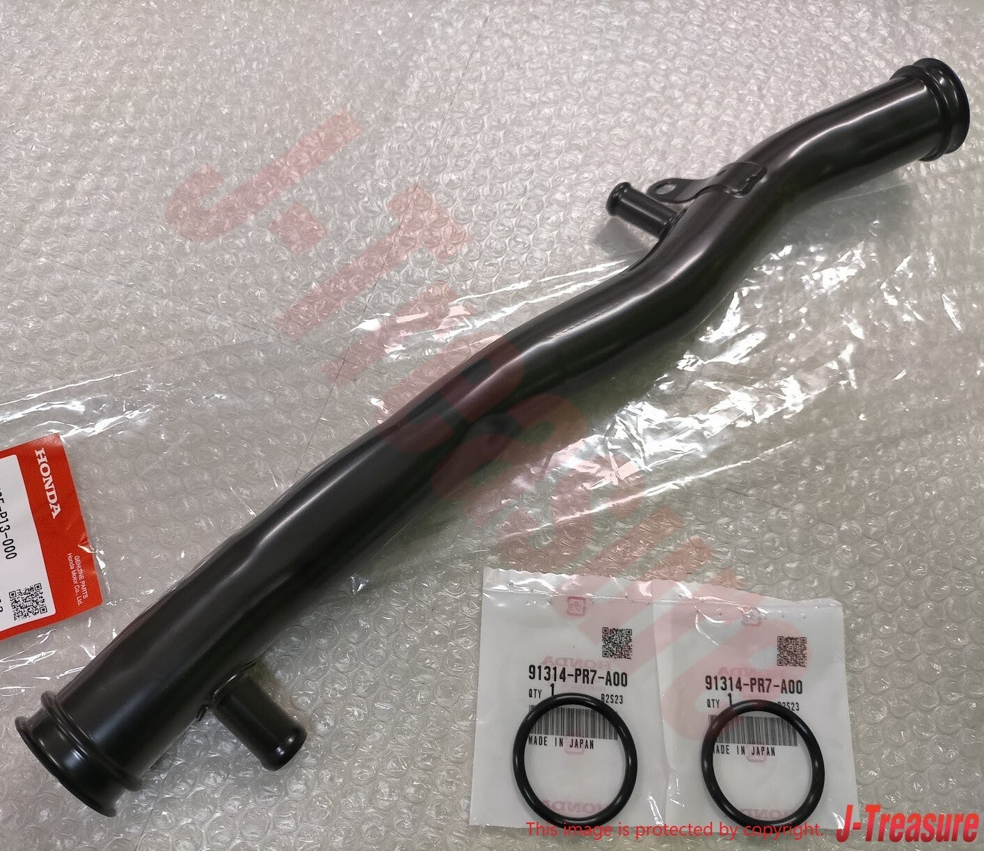 HONDA ACCORD PRELUDE 93-01 Genuine  Water Pump Connecting Pipe & O-Ring Set OEM