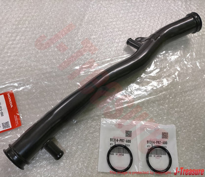 HONDA ACCORD PRELUDE 93-01 Genuine  Water Pump Connecting Pipe & O-Ring Set OEM