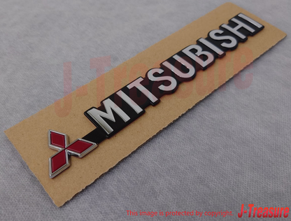 MITSUBISHI MONTERO V75W 00-06 Genuine Rear Three-Dia MITSUBISHI Mark Emblem OEM