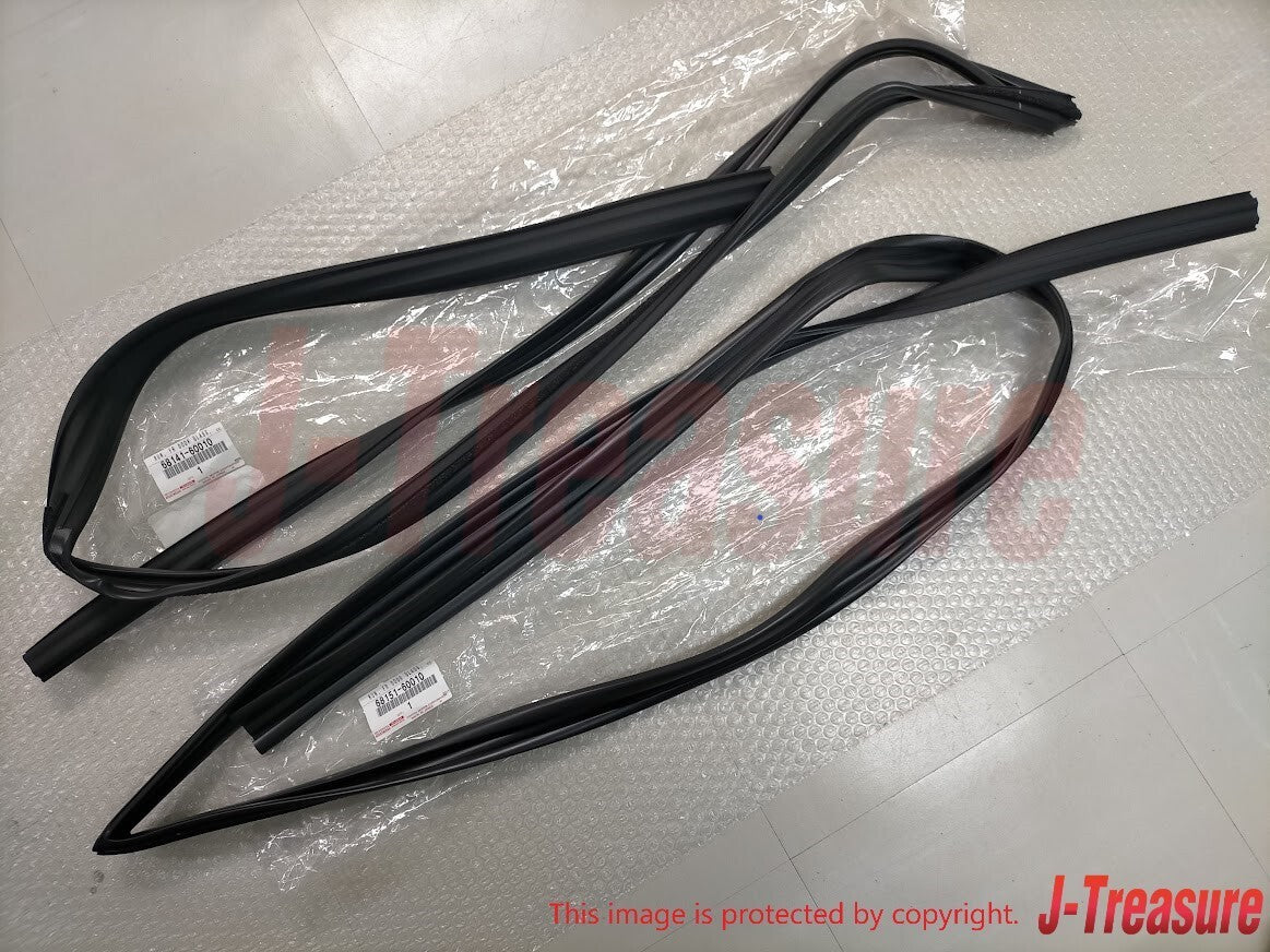 TOYOTA LAND CRUISER 91-97 LX450 96-97 Genuine Front Door Glass Run RH & LH OEM