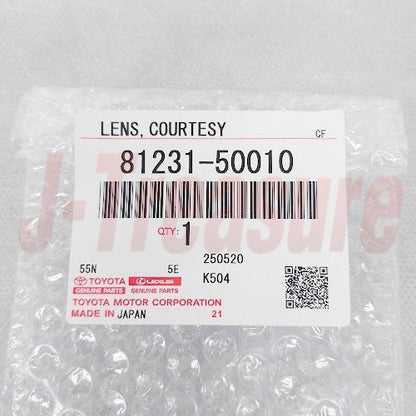 TOYOTA LEXUS ES300 MCV20 97-01 Genuine Courtesy Lamp Lens 81231-50010 x2 Set