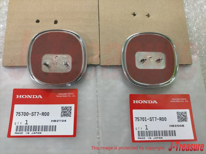 HONDA ACURA INTEGRA TYPE-R DC2 97-01 Genuine "A" Emblem Red Front & Rear Set OEM