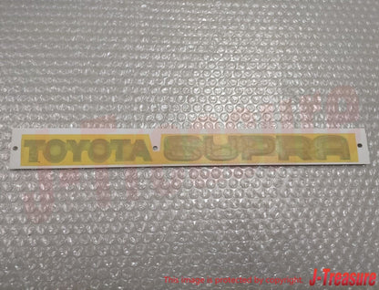 TOYOTA SUPRA A70 1988-1993 Genuine Back Door Name Plate Emblem 75441-14210 OEM