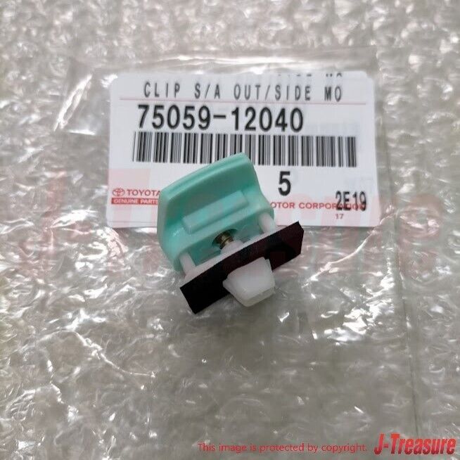 TOYOTA LEVIN TRUENO AE86 2Door Genuine Rear Quarter Glass Clips & Spacer Set OEM