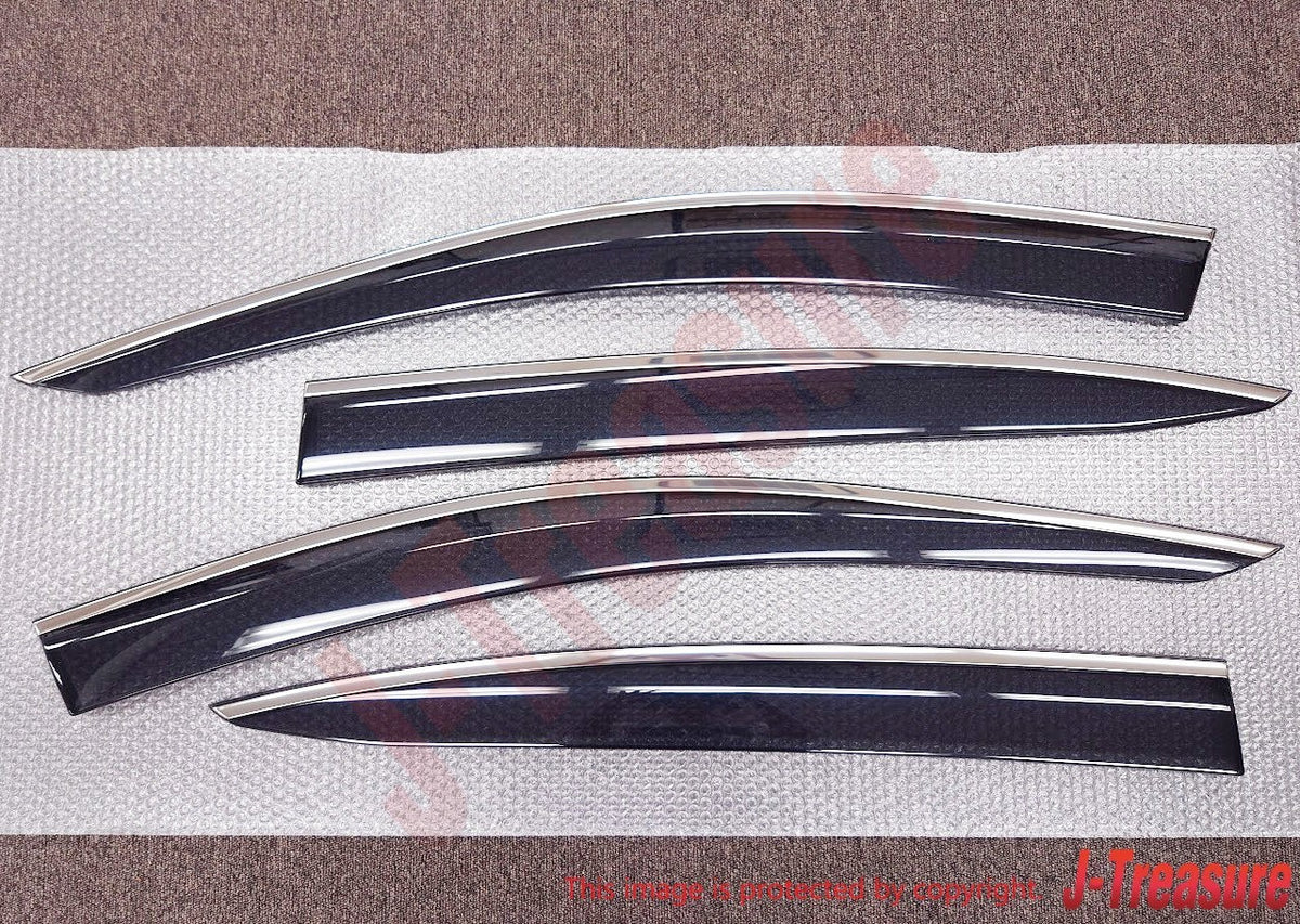 HONDA LEGEND ACURA RLX KC2 Genuine Door Visor RH & LH Front & Rear 4pcs Set OEM